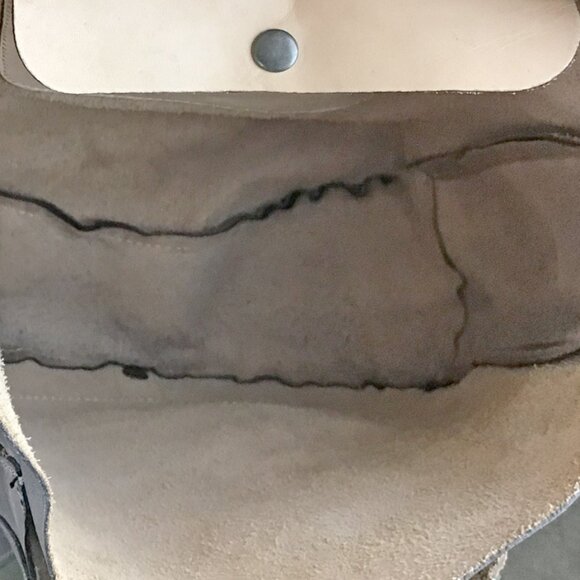 PATRICIA NASH Vintage Leopard Print Fur Leather Shoulder Bag - Picture 11 of 14